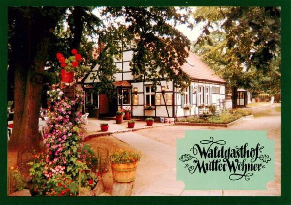 Oer-Erkenschwick Waldgasthof Mutter Wehner