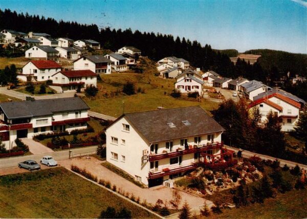 Schoenwald Schwarzwald Pension Kaelberer Fliegeraufnahme