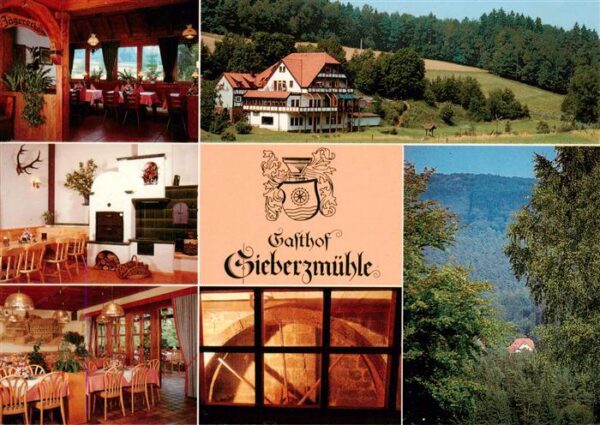 Hosenfeld Gasthof Sieberzmuehle Gastraeume Panorama