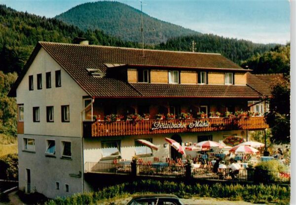 Bad Griesbach Schwarzwald  Pension Cafe Restaurant Doettelbacher Muehle