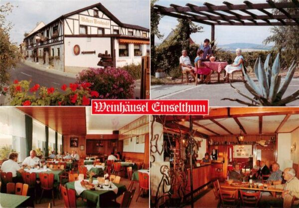Einselthum Weinhaeusel Einselthum Gastraeume Freiterrasse