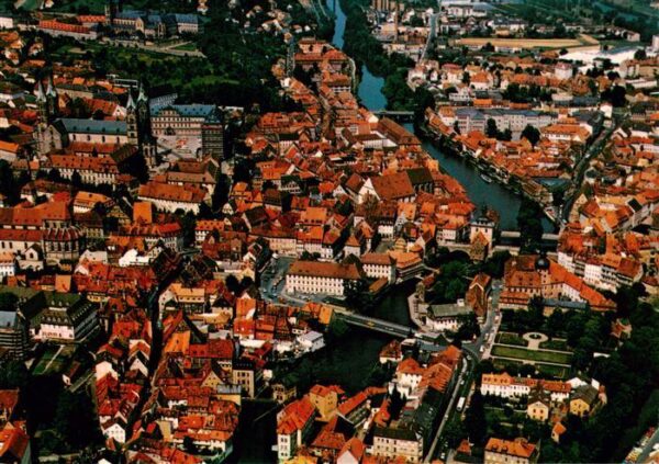Bamberg Fliegeraufnahme