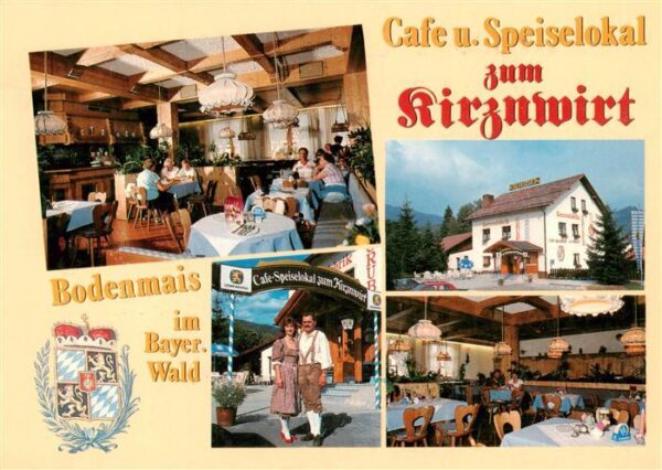 Bodenmais Cafe und Speiselokal zum Kirznwirt Gastraeume