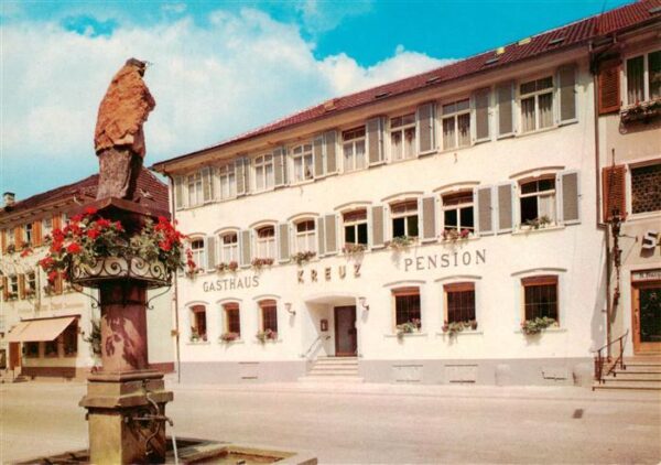Wolfach Schwarzwald Gasthaus Kreuz Pension