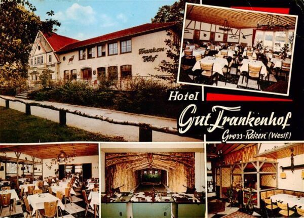 Gross-Reken Hotel Gut Frankenhof Gastraeume