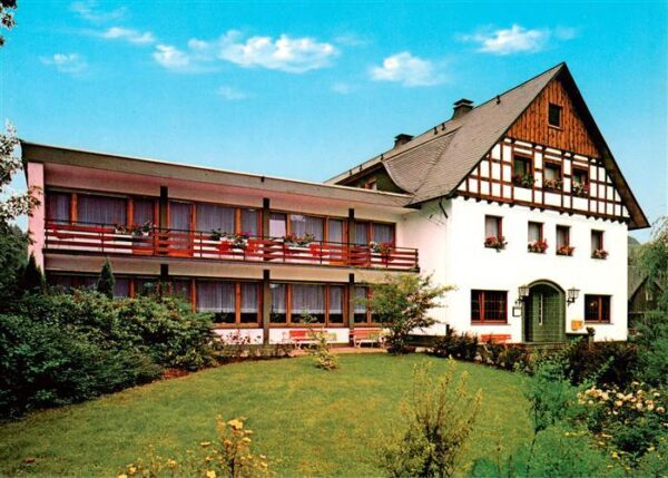 Dornholthausen Sundern Gasthof Pension Helmut Kloeckener