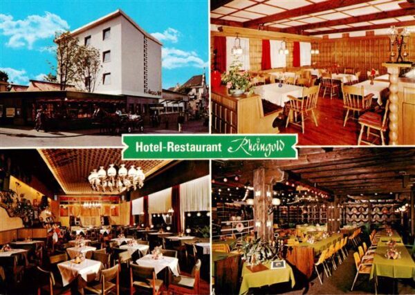 Koenigswinter Hotel Restaurant Rheingold Gastraeume