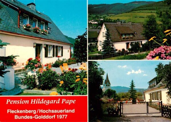 Fleckenberg Schmallenberg Pension Hildegard Pape Details