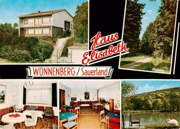 Wuennenberg AWO Heim Haus Elisabeth Waldweg Gastraeume Schwanenteich