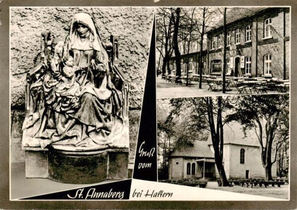 St Annaberg Oberschlesien PL Gnadenbild Wallfahrtskirche St Anna und Gaststaette