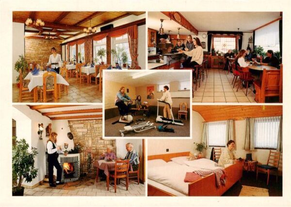 Hallenberg Gasthof Pension Niggemann Gastraeume Zimmer Fitnessraum