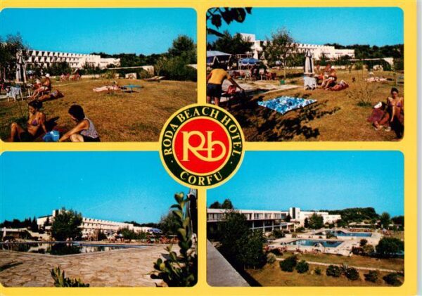 Corfu Roda Beach Hotel Liegewiese Swimmingpools