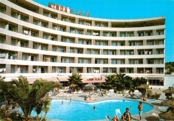 Paguera Mallorca Islas Baleares ES Hotel Linda Playa Piscina
