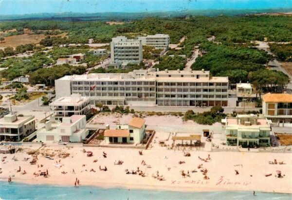 Can Picafort Mallorca ES Hotel Gran Playa Fliegeraufnahme
