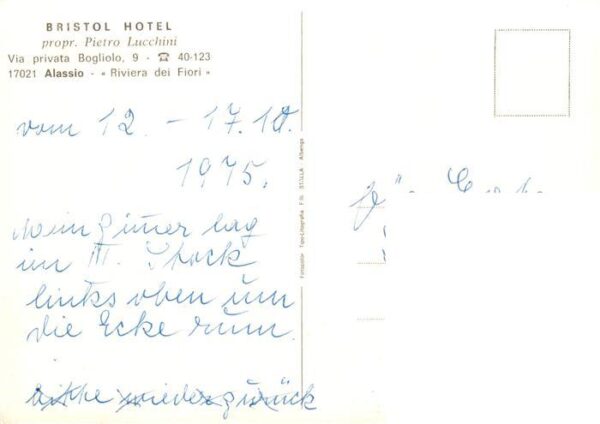 ALAssIO Savona Liguria IT Bristol Hotel – Bild 2