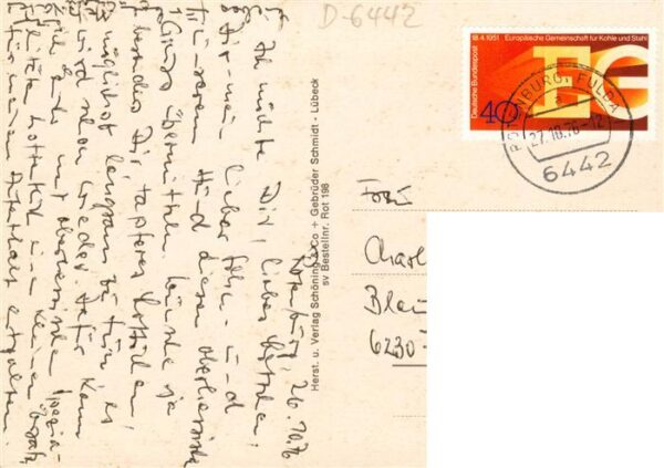 Rotenburg Fulda Ausbildungsstaette der Hess Landesverwaltung Bibliothek Kueche C – Bild 2