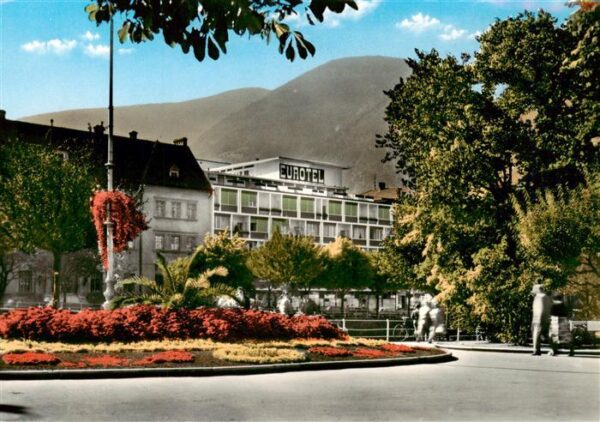 Meran Merano IT Promenade mit Eurotel