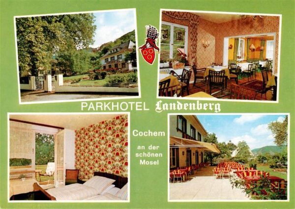 Cochem Kochem Mosel Parkhotel Landenberg Gastraum Zimmer Terrasse
