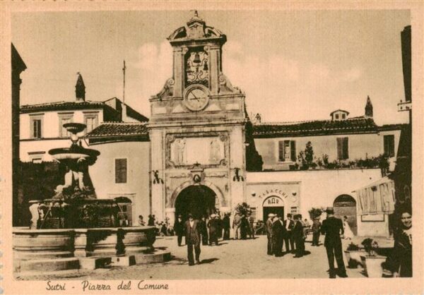 Sutri Viterbo Lazio IT Piazza del Comune