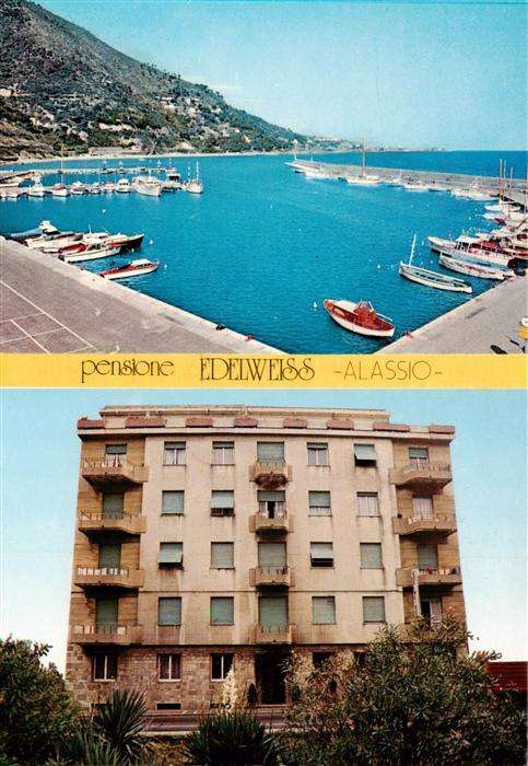ALAssIO Savona Liguria IT Hafenpartie Pensione Edelweiss