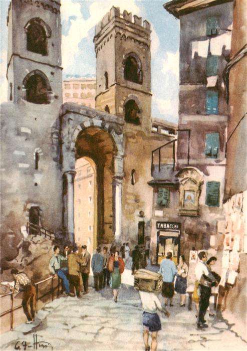 Genova Genua Liguria IT Porta Soprana