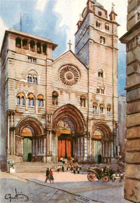 Genova Genua Liguria IT Cattedrale San Lorenzo
