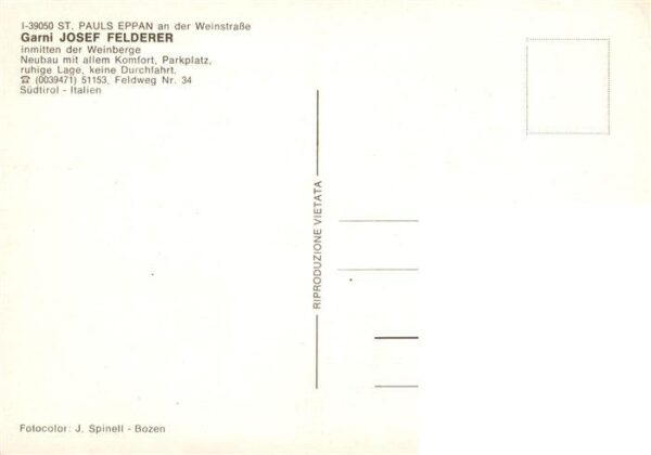 St Pauls San Paolo Bozen Suedtirol Garni Josef Felderer – Bild 2