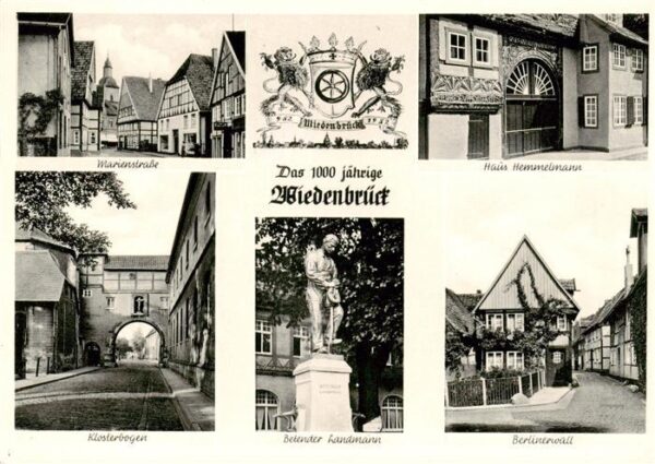 Wiedenbrueck Rheda-Wiedenbrueck Marienstrasse Haus Hemmelmann Klosterbogen Beten
