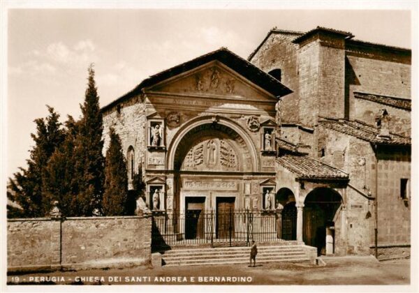 Perugia Umbria IT Chiesa dei Santi Andrea e Bernardino