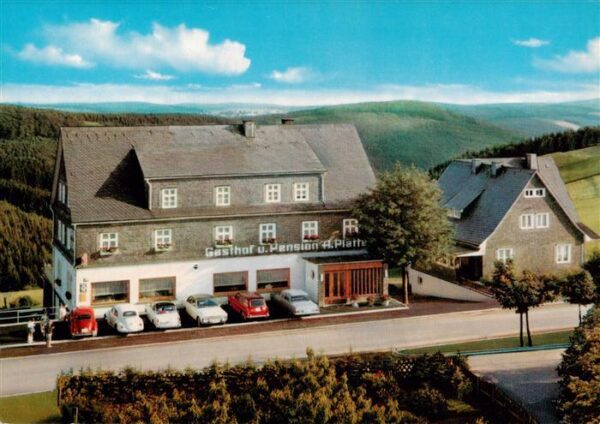 Altastenberg Gasthof Pension Haus Platte