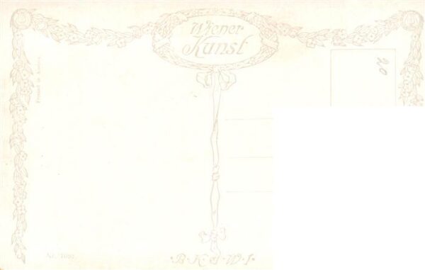 Verlag Wiener Kunst Nr. Nr. 1092 Karl Feiertag Maerchenerzaehler – Bild 2