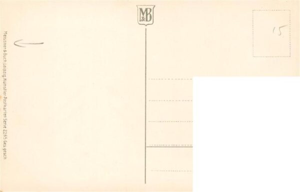 Verlag Meissner und Buch Nr. 2265 Vase Blumen – Bild 2
