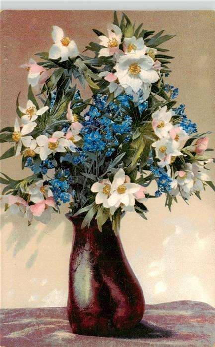 Verlag Photochromie Nr. Nr. 730 Serie 508 Vase Blumen