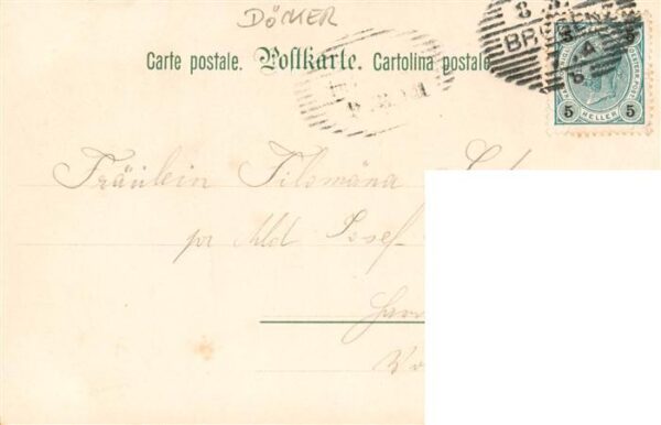 Doecker E Kuenstlerlitho Jaeger Frau Liebespaar – Bild 2