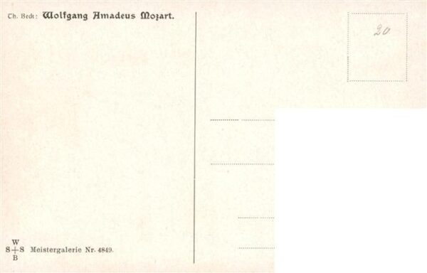Verlag WS SB Nr. Nr. 4849 Wolfgang Amadeus Mozart – Bild 2