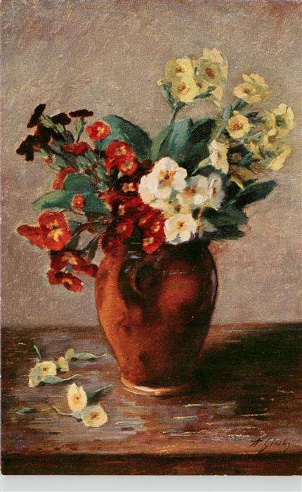 Verlag Primus Nr. Nr. 971 Blumen Vase