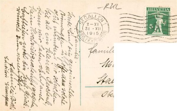 Foto RKL Nr. Nr. 7063/2 Neujahrgruesse – Bild 2