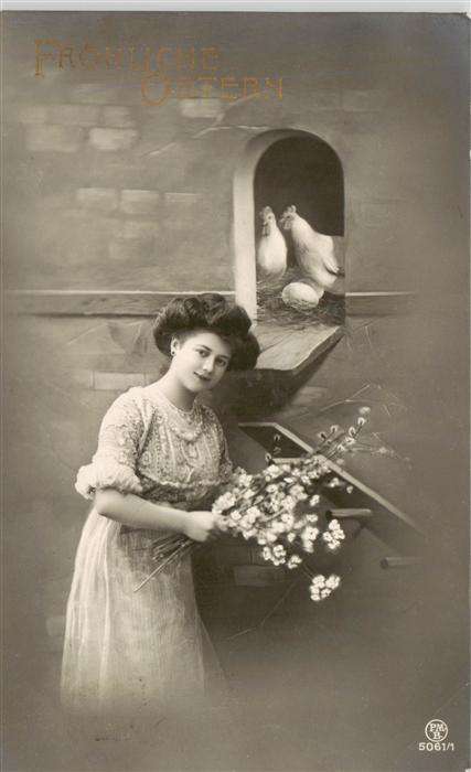Foto PMB Nr. Nr. 5061/1 Frau Ostern