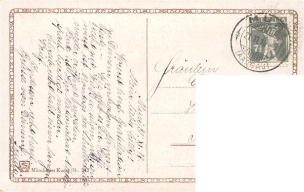 Engel Johann Friedrich Kuenstlerkarte Obsterntezeit – Bild 2