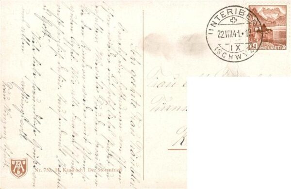 Kaulbach H Kuenstlerkarte Stoerenfried – Bild 2
