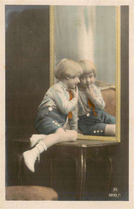 Foto RPH Nr. Nr. 5873/1 Kind Schpigel
