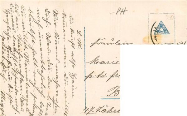 Foto PH Nr. Nr. 4902-2 Kind Blumenkorb Brief – Bild 2