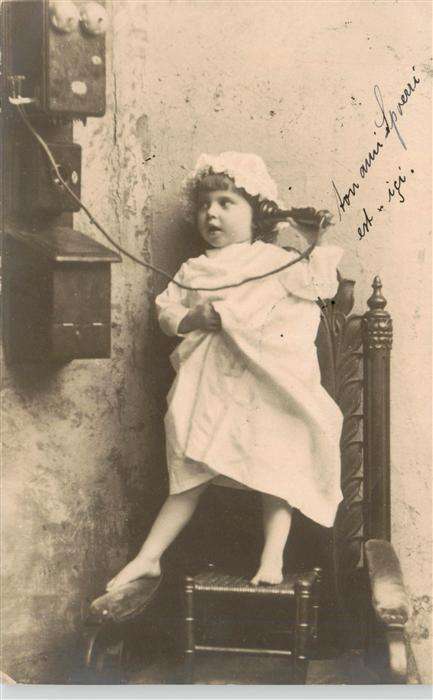 Telefon Telephone-- Kind
