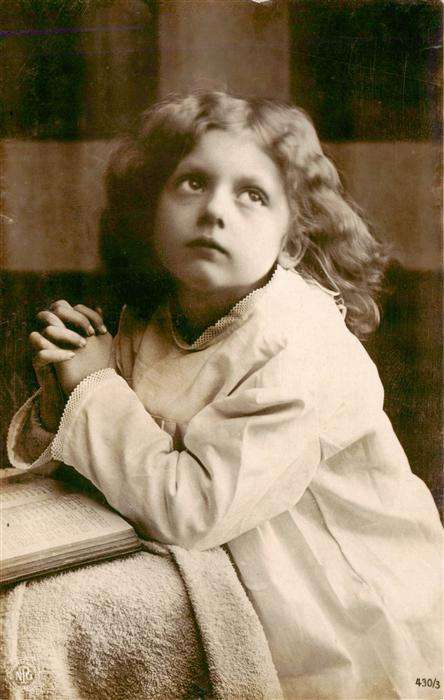 Foto NPG Nr. Nr. 430/3 Kind Betten