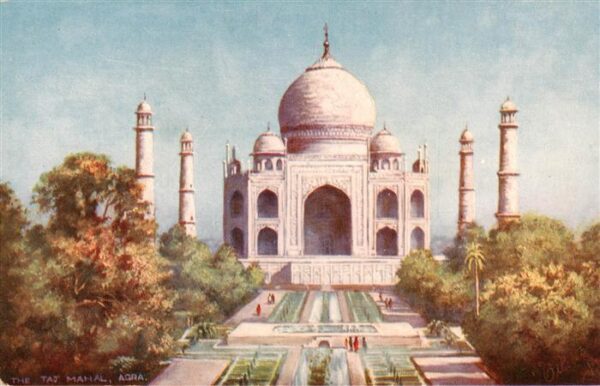 Verlag Tucks Oilette Serie Nr. Nr. 7237 The Taj Mahal AGRA
