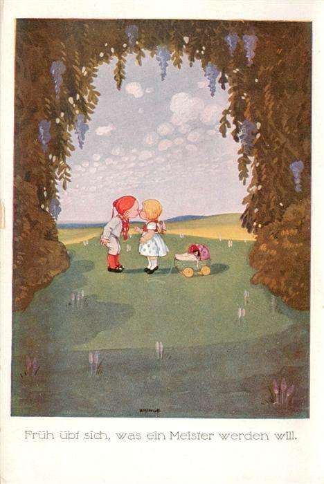 Verlag WS SB Nr. Nr.5844 Kinder Kuss