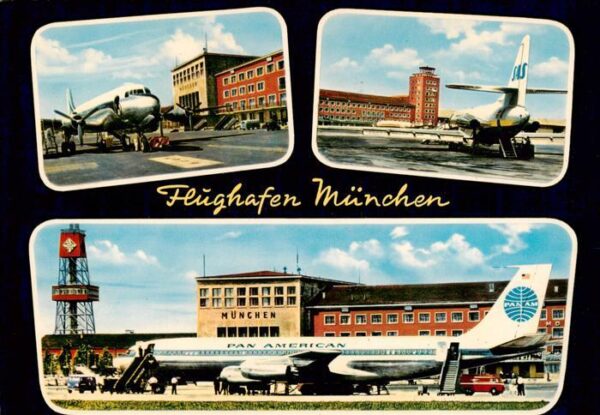 Flughafen Airport Aeroporto Muenchen