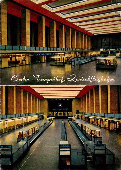 Flughafen Airport Aeroporto Berlin Tempelhof