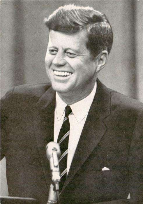 Politik Politics Politique President Kennedy in Deutschland