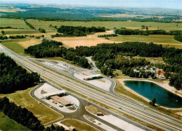 Autobahn Autostrada Autoroute Rasthaus Grundbergsee Hamburg-Bremen